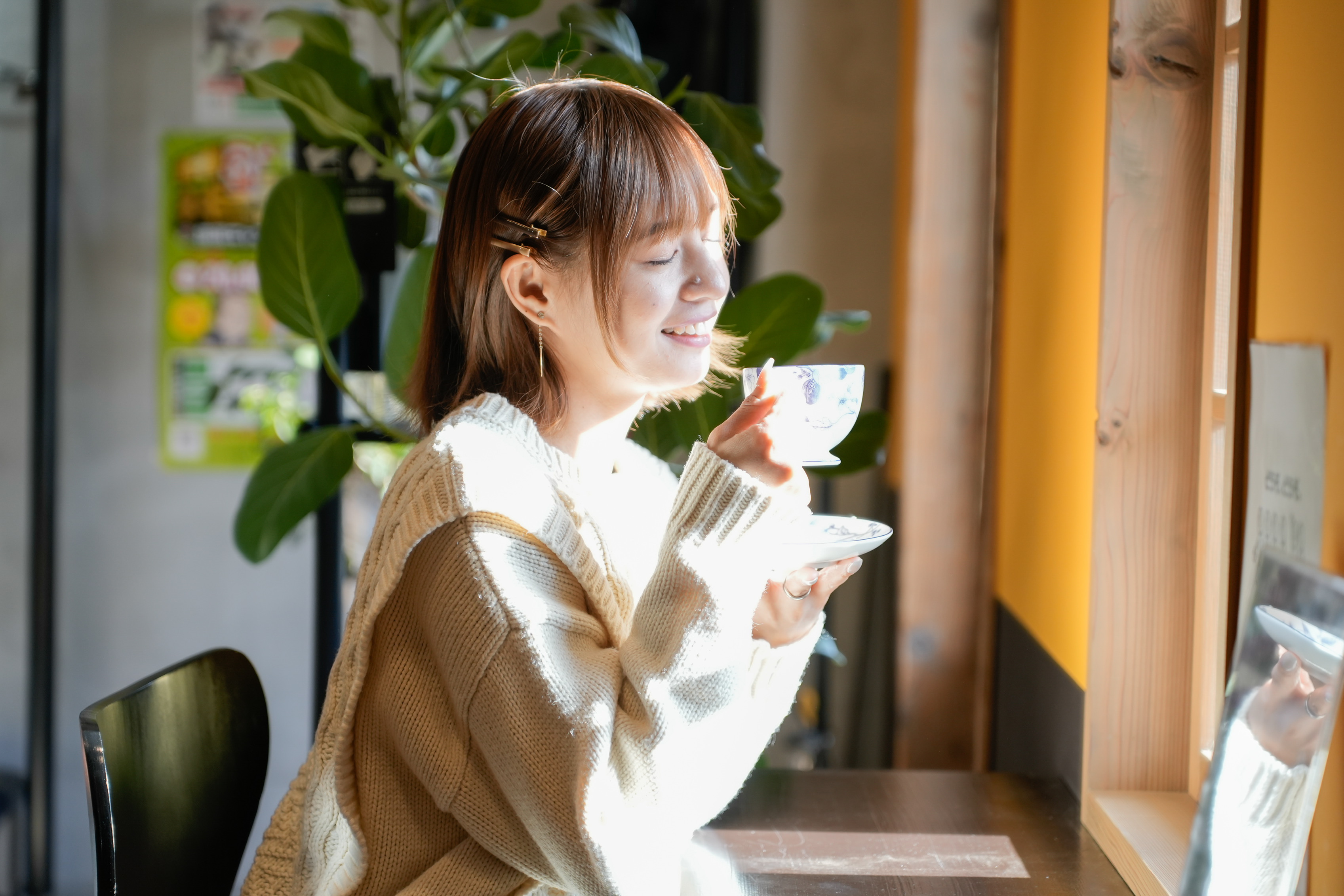 自分だけの時間を大切に、一人でもくつろげるカフェ