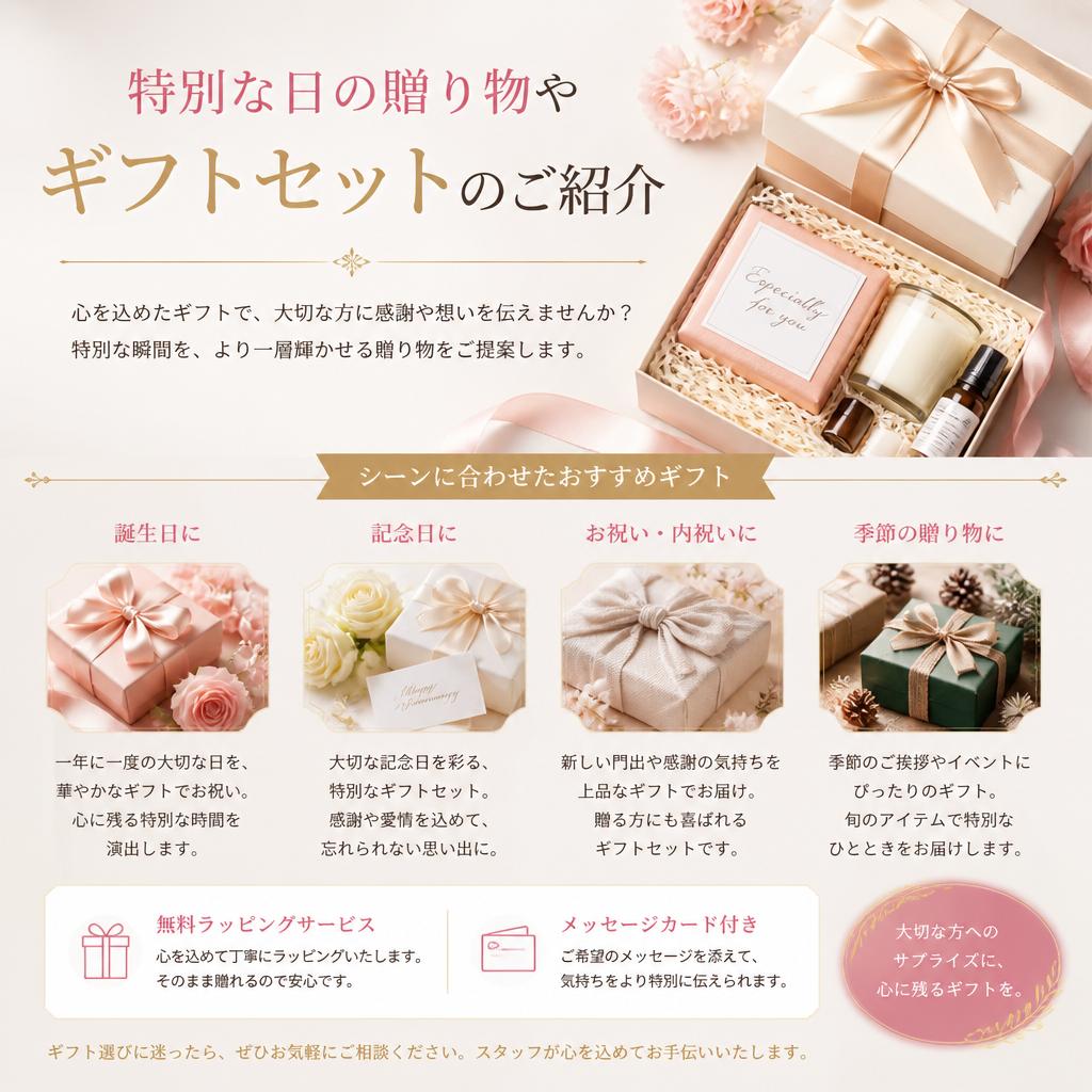 贈り物にも最適